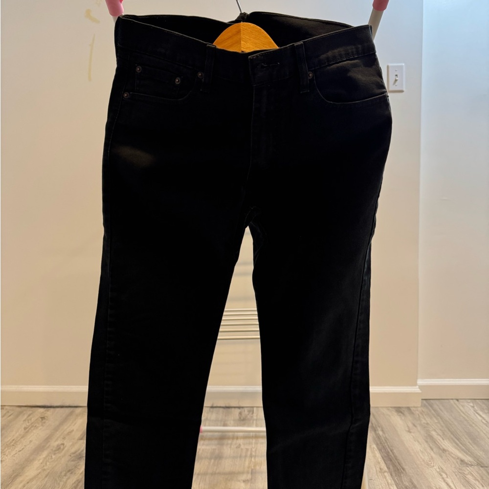 Levi's Men's 513 Black Jeans